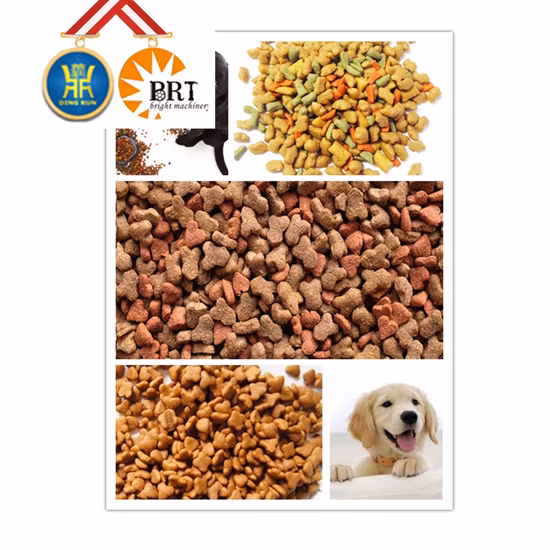 Dry Pet Cat Dog Food Fish Feed Extruder Equipment Plant Animal Pet Dog Food Pellet Production Line Machine