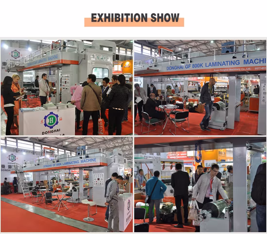 Donghai GF-K Model Solvent Based Waterbased Dry Laminating Machine Solventbased Coating Lamination Machine for Flexible Packing Packaging Bags Speed 150mpm