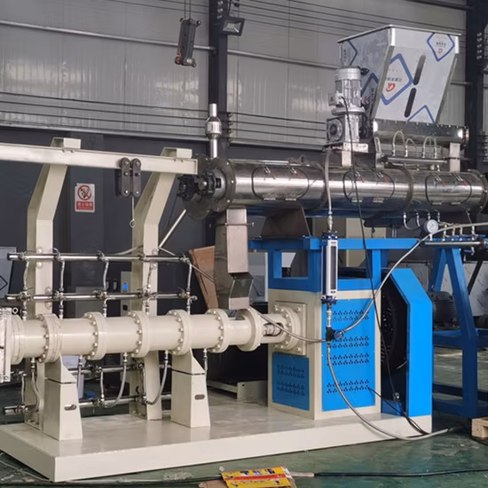 Large Capacity Floating Sinking Fish Feed Carp Shrimp Pet Dry Dog Cat Food Extruder Equipment Processing Production Line